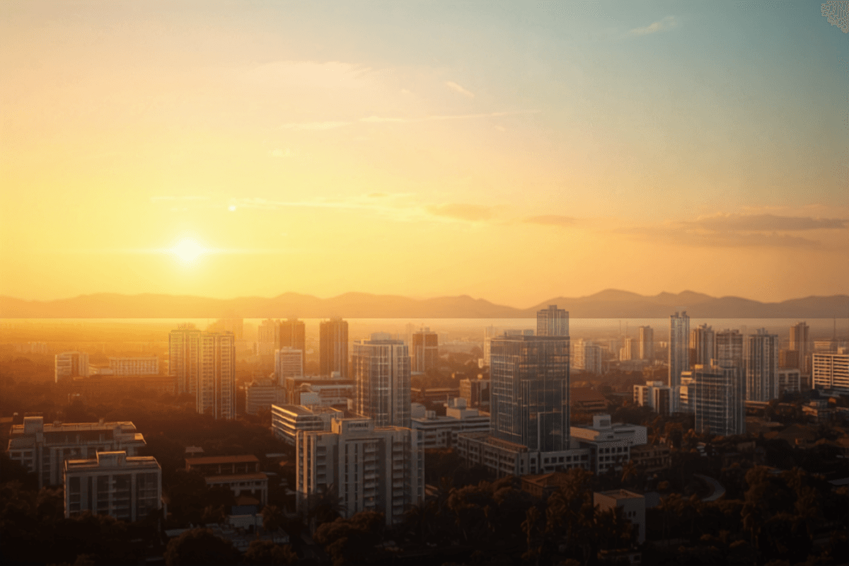 Pune skyline