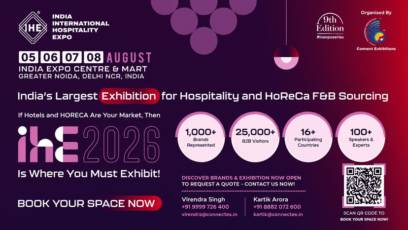 IHE - India International Hospitality Expo 2026